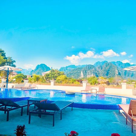 Garden Resort ヴァンヴィエン エクステリア 写真